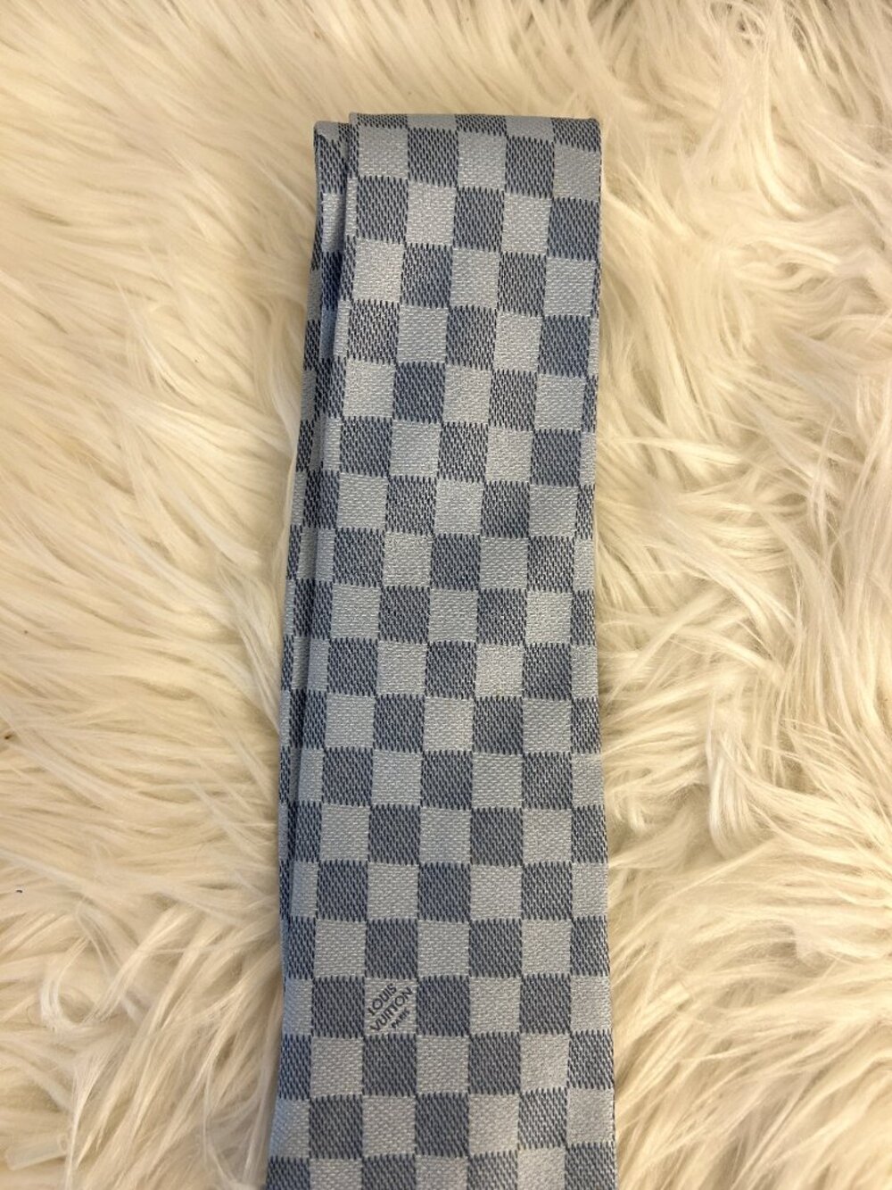 Louis Vuitton Damier Tie-dark and light blues - Picture 4 of 11